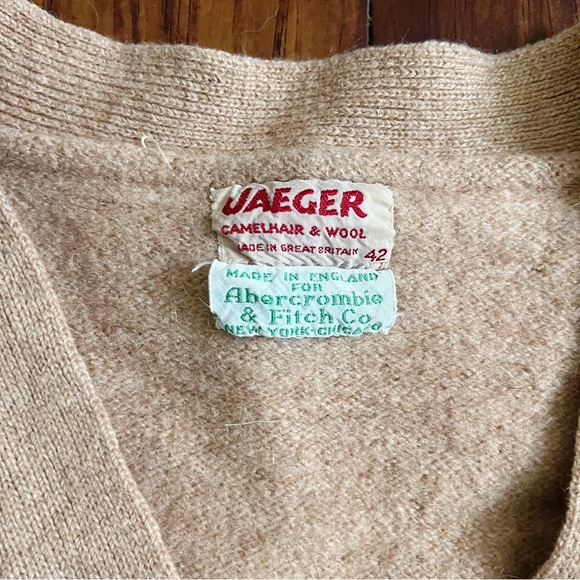 Vintage 1950’s Abercrombie & Fitch Co. Cardigan Sweater - Picture 2 of 7